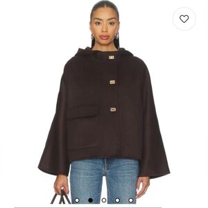 ba&sh Kove Hooded Jacket Xs $595